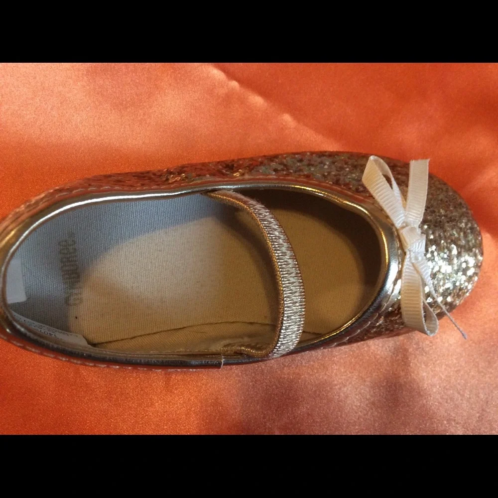 Gymboree gold sparkly